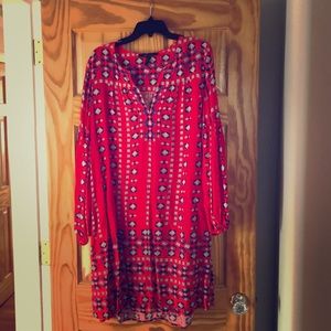 BCBG Maxazria Boho Tunic Dress